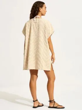 DODATEK PLAŻOWY SEAFOLLY FRINGE BENEFITS 72084-TL PONCHO
