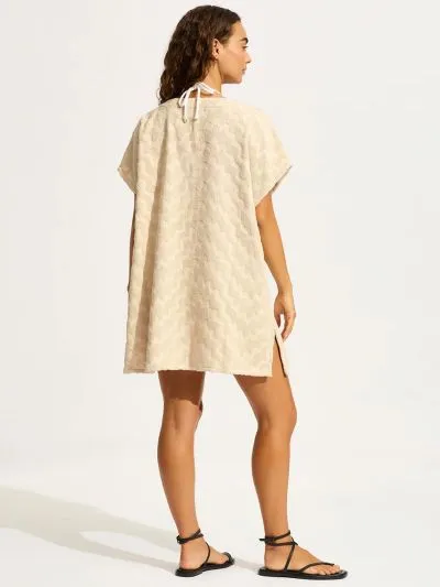 DODATEK PLAŻOWY SEAFOLLY FRINGE BENEFITS 72084-TL PONCHO