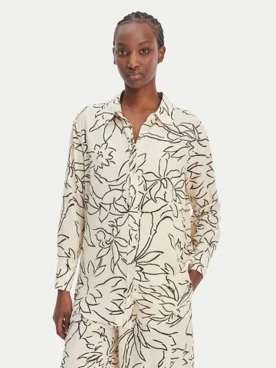 DODATEK PLAŻOWY SEAFOLLY HOT HOUSE FLOWER 55648-TO KOSZULA