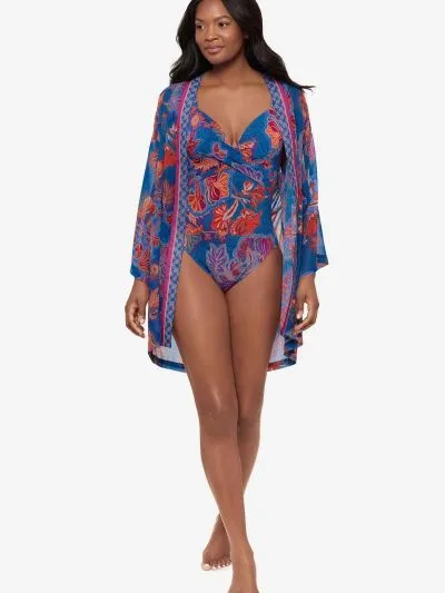 DODATEK PLAŻOWY MIRACLESUIT KIMONO 6566306 TUNIKA