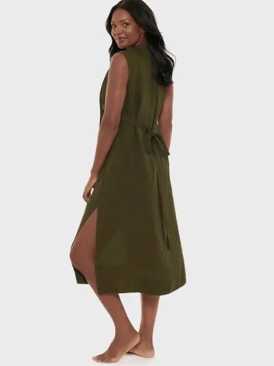 DODATEK PLAŻOWY MIRACLESUIT PLEATED BEACH DRESS 6566014 SUKIENKA