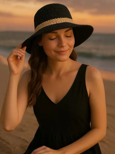 DODATEK PLAŻOWY FEBA F65 K49 KAPELUSZ UNI