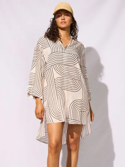 DODATEK PLAŻOWY WATERCULT W3528 100 KOSZULA