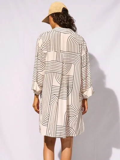 DODATEK PLAŻOWY WATERCULT W3528 100 KOSZULA