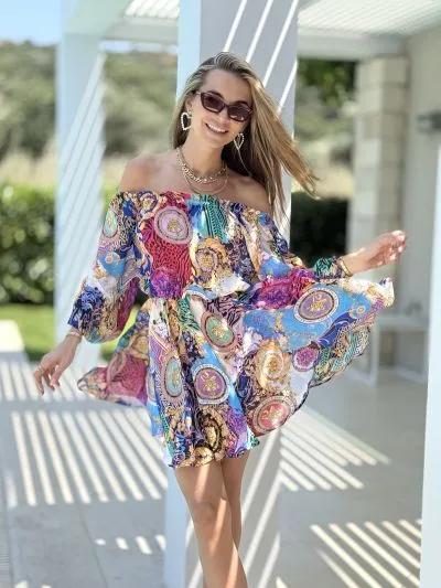 DODATEK PLAŻOWY PAREO&JULIET MARGARITA MILAN SHORT SUKIENKA