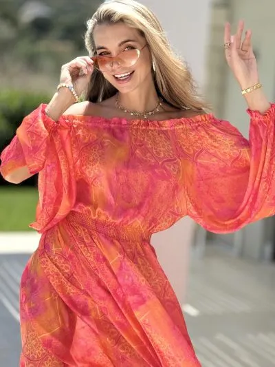 DODATEK PLAŻOWY PAREO&JULIET MARGARITA MAROKO LONG SUKIENKA