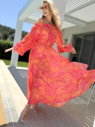 DODATEK PLAŻOWY PAREO&JULIET MARGARITA MAROKO LONG SUKIENKA