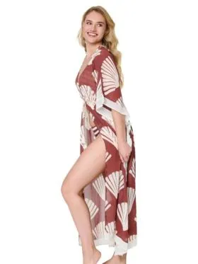 DODATEK PLAŻOWY LINGA DORE 8218P-1 KIMONO