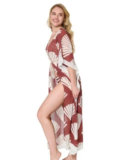 DODATEK PLAŻOWY LINGA DORE 8218P-1 KIMONO