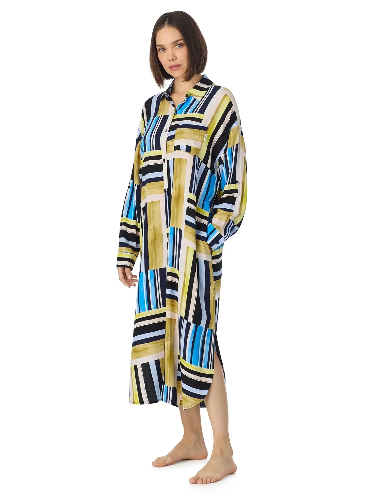 DODATEK PLAŻOWY DKNY YI00096 SUKIENKA