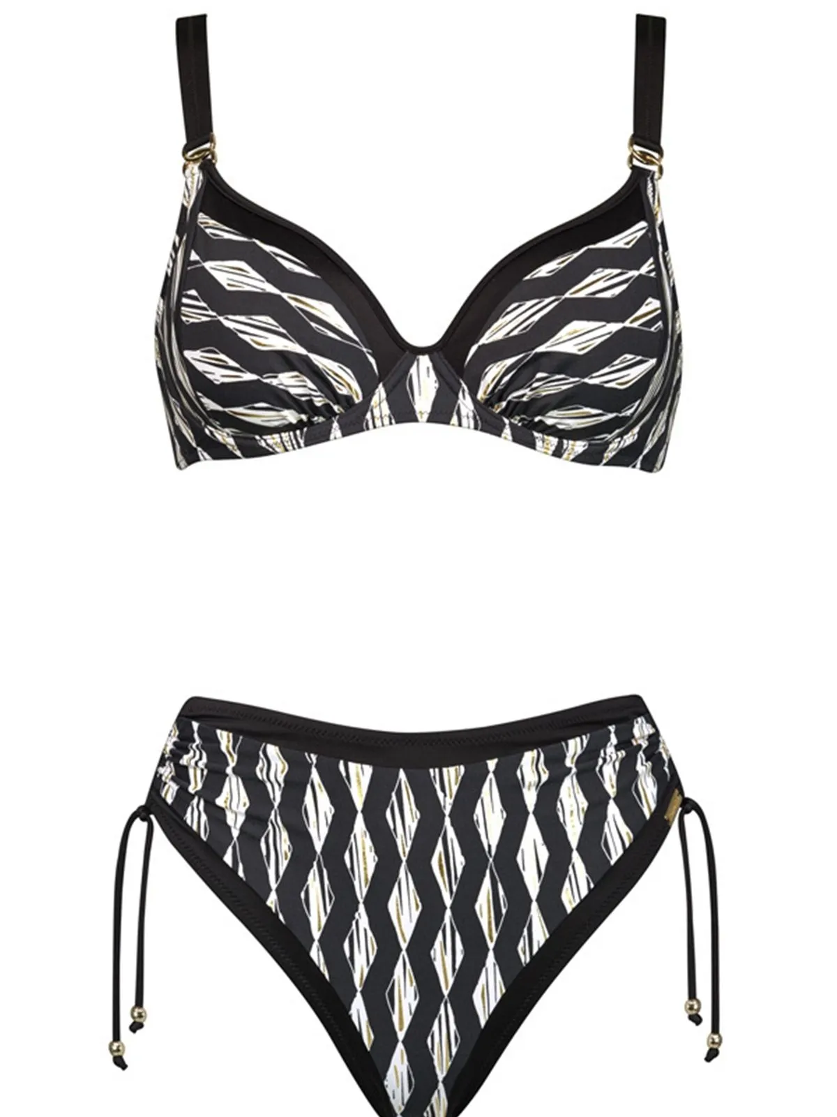 KOSTIUM KĄPIELOWY CHARMLINE GILDED GRAPHIC 2303