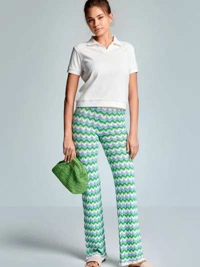 DODATEK PLAŻOWY ICONIQUE IC26-068 PALMA SPODNIE