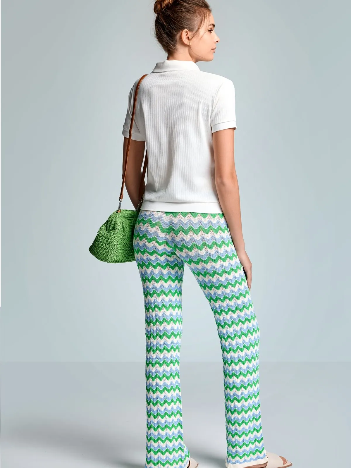 DODATEK PLAŻOWY ICONIQUE IC26-068 PALMA SPODNIE