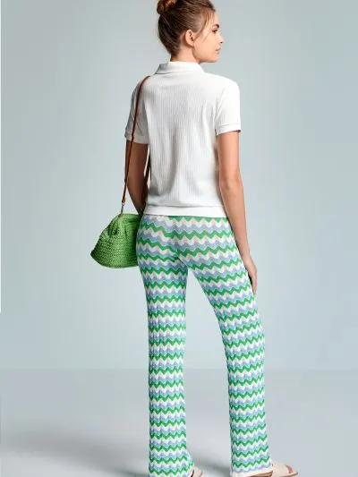 DODATEK PLAŻOWY ICONIQUE IC26-068 PALMA SPODNIE