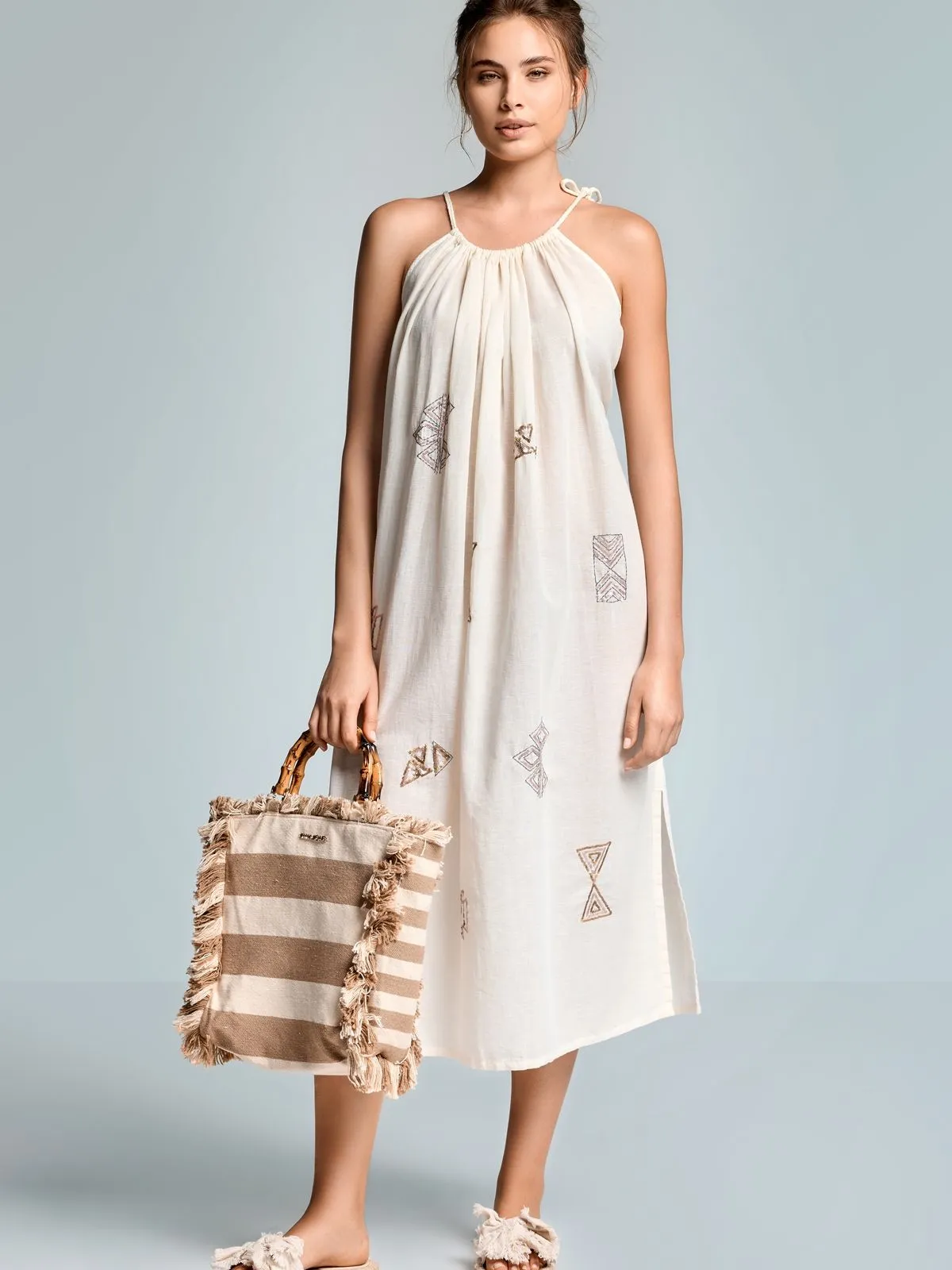 DODATEK PLAŻOWY ICONIQUE IC26-017 AVA SUKIENKA