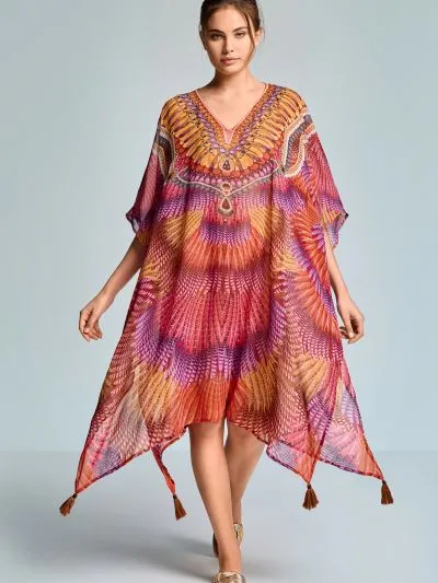 DODATEK PLAŻOWY ICONIQUE IC26-120 FUEGO TUNIKA