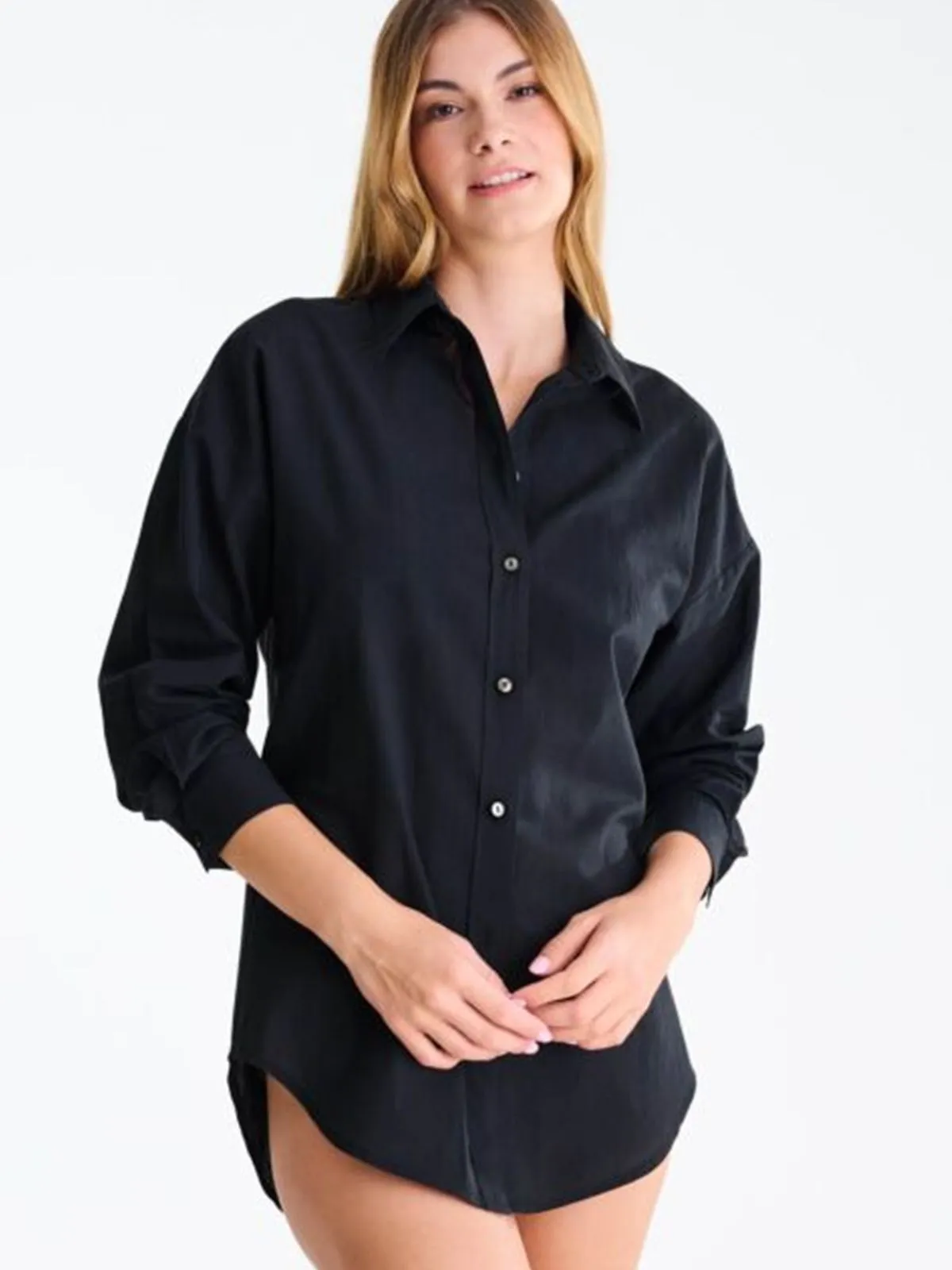 DODATEK PLAŻOWY LISCA CALVI 049644 KOSZULA