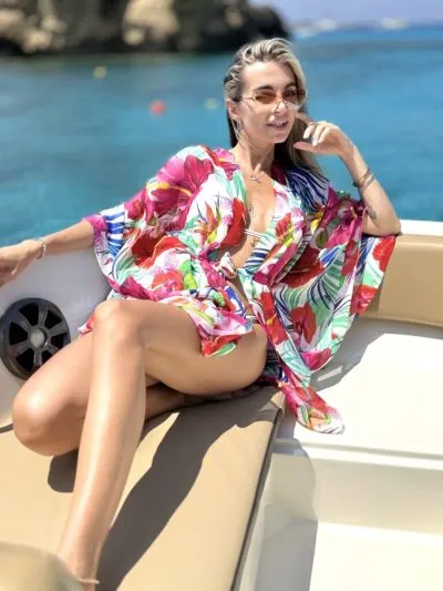 DODATEK PLAŻOWY PAREO&JULIET BAHAMAS CLASSIC SHORT CHIFFON TUNIKA