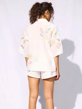 DODATEK PLAŻOWY WATERCULT W3513 KOSZULA