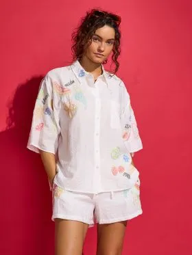 DODATEK PLAŻOWY WATERCULT W3513 KOSZULA