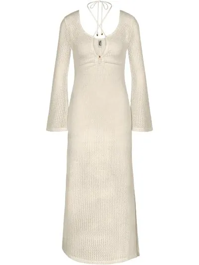 DODATEK PLAŻOWY TRIUMPH BEACH MYWEAR CROCHET LONG DRESS LSL SUKIENKA