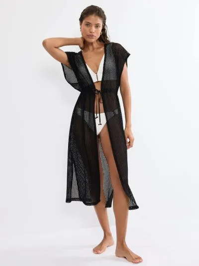 DODATEK PLAŻOWY TRIUMPH BEACH MYWEAR CROCHET KIMONO