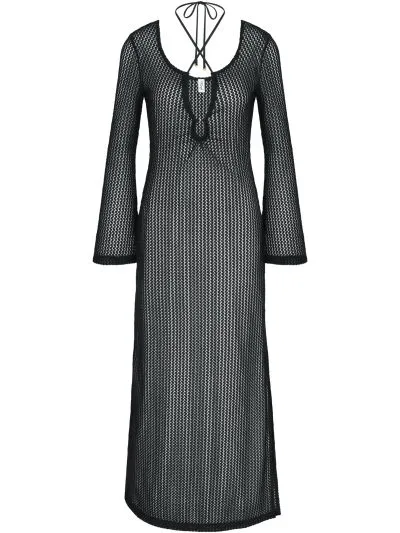 DODATEK PLAŻOWY TRIUMPH BEACH MYWEAR CROCHET LONG DRESS LSL SUKIENKA