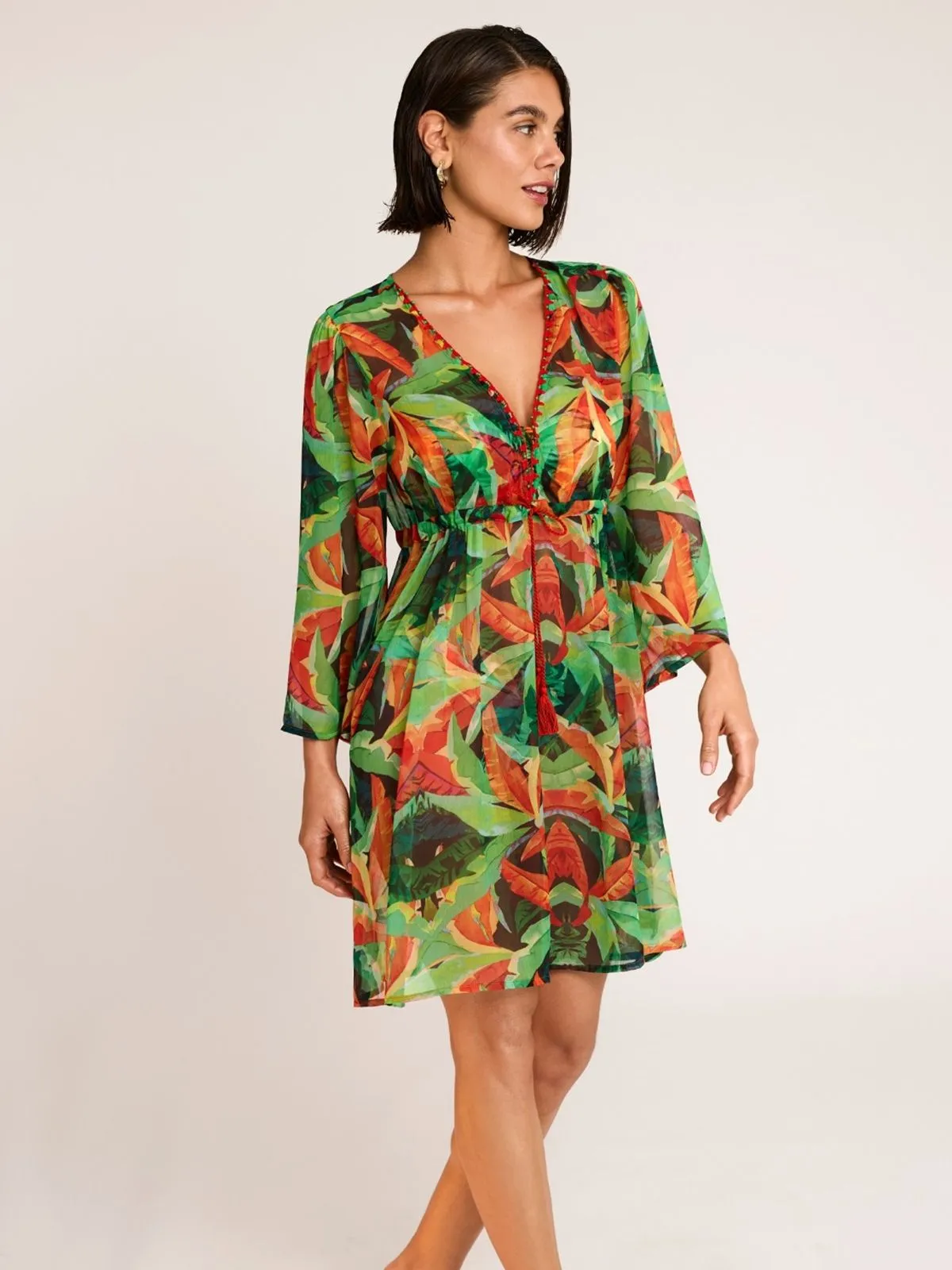 DODATEK PLAŻOWY SELMARK OASIS BN698 TUNIKA