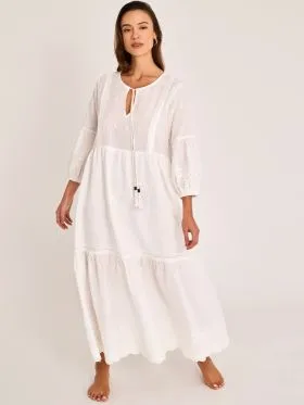 DODATEK PLAŻOWY SELMARK ACCESORIES BC296 SUKIENKA