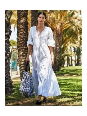 DODATEK PLAŻOWY SELMARK ACCESORIES BC296 SUKIENKA