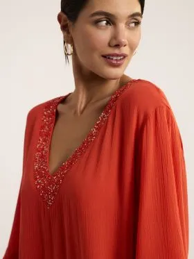 DODATEK PLAŻOWY SELMARK SOLSTICE BN395 SUKIENKA