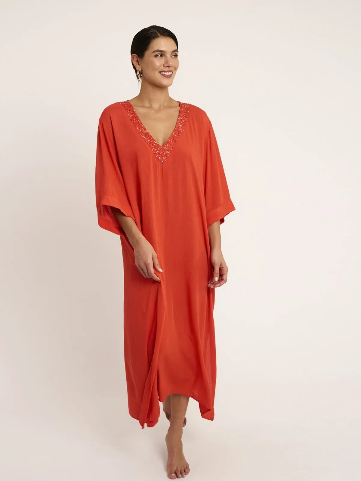 DODATEK PLAŻOWY SELMARK SOLSTICE BN395 SUKIENKA