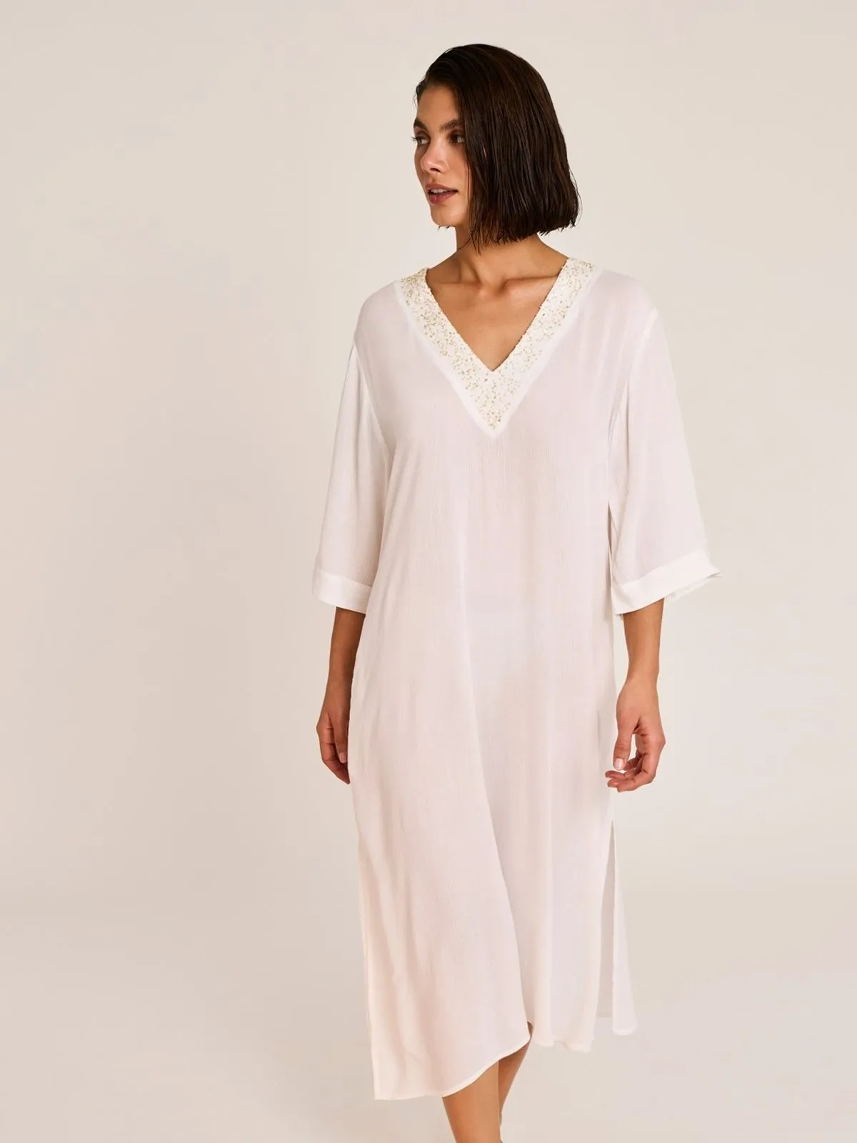 DODATEK PLAŻOWY SELMARK SOLSTICE BN395 SUKIENKA