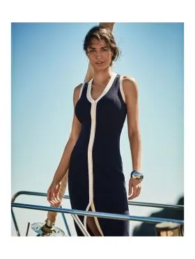 DODATEK PLAŻOWY SELMARK SAILOR BO796 SUKIENKA