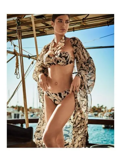 KOSTIUM KĄPIELOWY SELMARK SALVIA BO316 GÓRA OD BIKINI