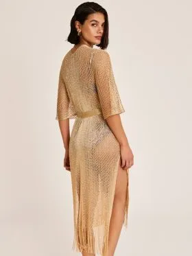 DODATEK PLAŻOWY SELMARK BOHEME BO997 TUNIKA