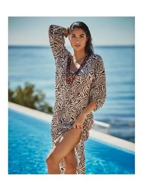 DODATEK PLAŻOWY SELMARK UTOPIA BN798 SUKIENKA