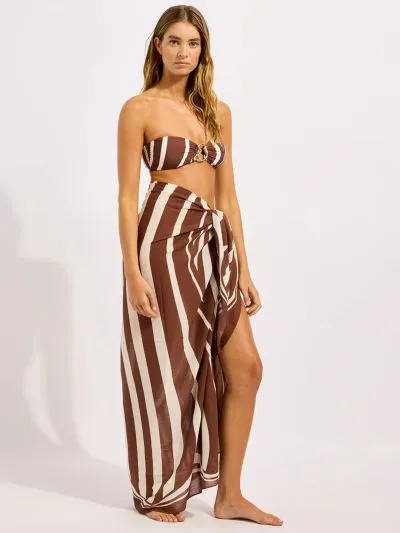 DODATEK PLAŻOWY SEAFOLLY COASTLINE 55539-SG PAREO