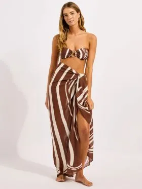 DODATEK PLAŻOWY SEAFOLLY COASTLINE 55539-SG PAREO