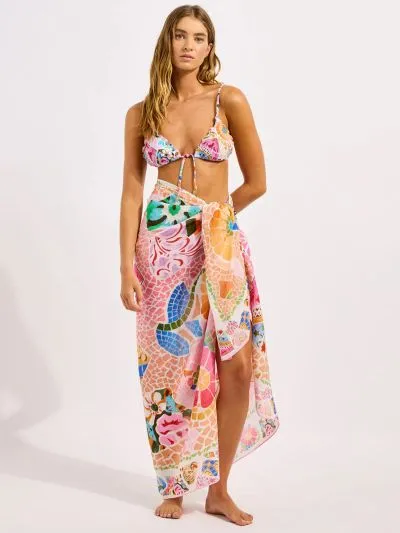 DODATEK PLAŻOWY SEAFOLLY BEACH BOHEME 55718-SG PAREO