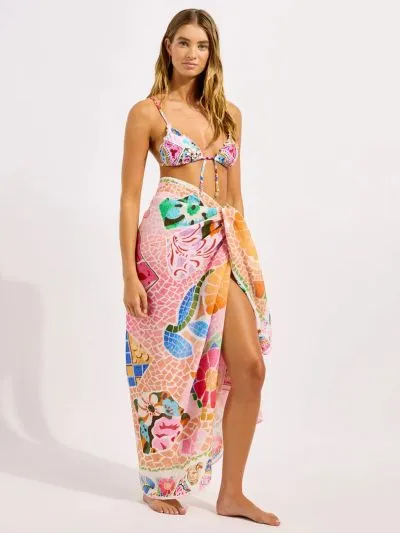 DODATEK PLAŻOWY SEAFOLLY BEACH BOHEME 55718-SG PAREO