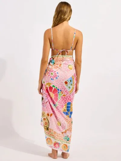 DODATEK PLAŻOWY SEAFOLLY BEACH BOHEME 55718-SG PAREO