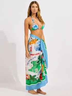 DODATEK PLAŻOWY SEAFOLLY VIVA VACATION 55675-SG PAREO