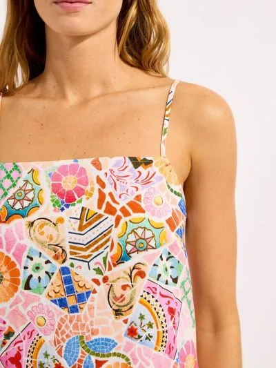 DODATEK PLAŻOWY SEAFOLLY BEACH BOHEME 55773-DR SUKIENKA