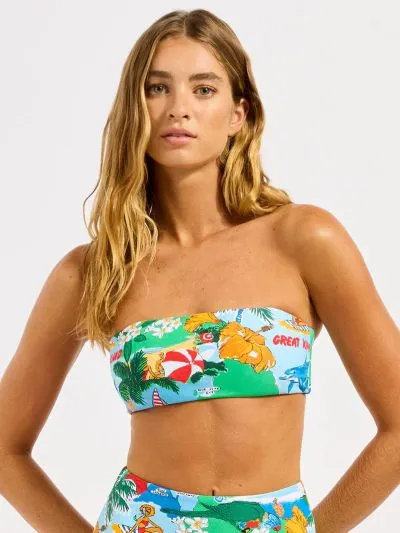 KOSTIUM KĄPIELOWY SEAFOLLY VIVA VACATION 31448-302 GÓRA OD BIKINI