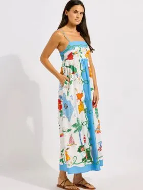 DODATEK PLAŻOWY SEAFOLLY VIVA VACATION 55673-DR SUKIENKA