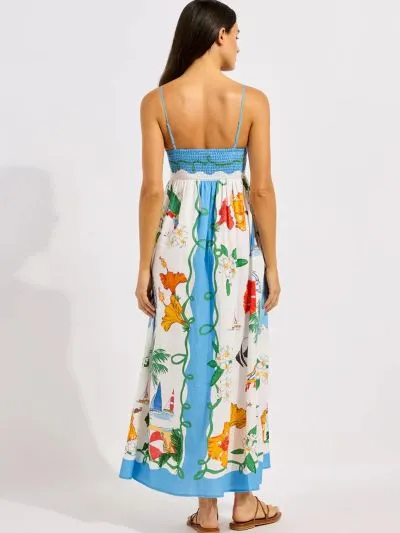 DODATEK PLAŻOWY SEAFOLLY VIVA VACATION 55673-DR SUKIENKA