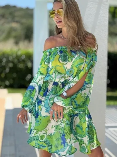 DODATEK PLAŻOWY PAREO&JULIET DAKOTA MARGARITA SHORT SUKIENKA