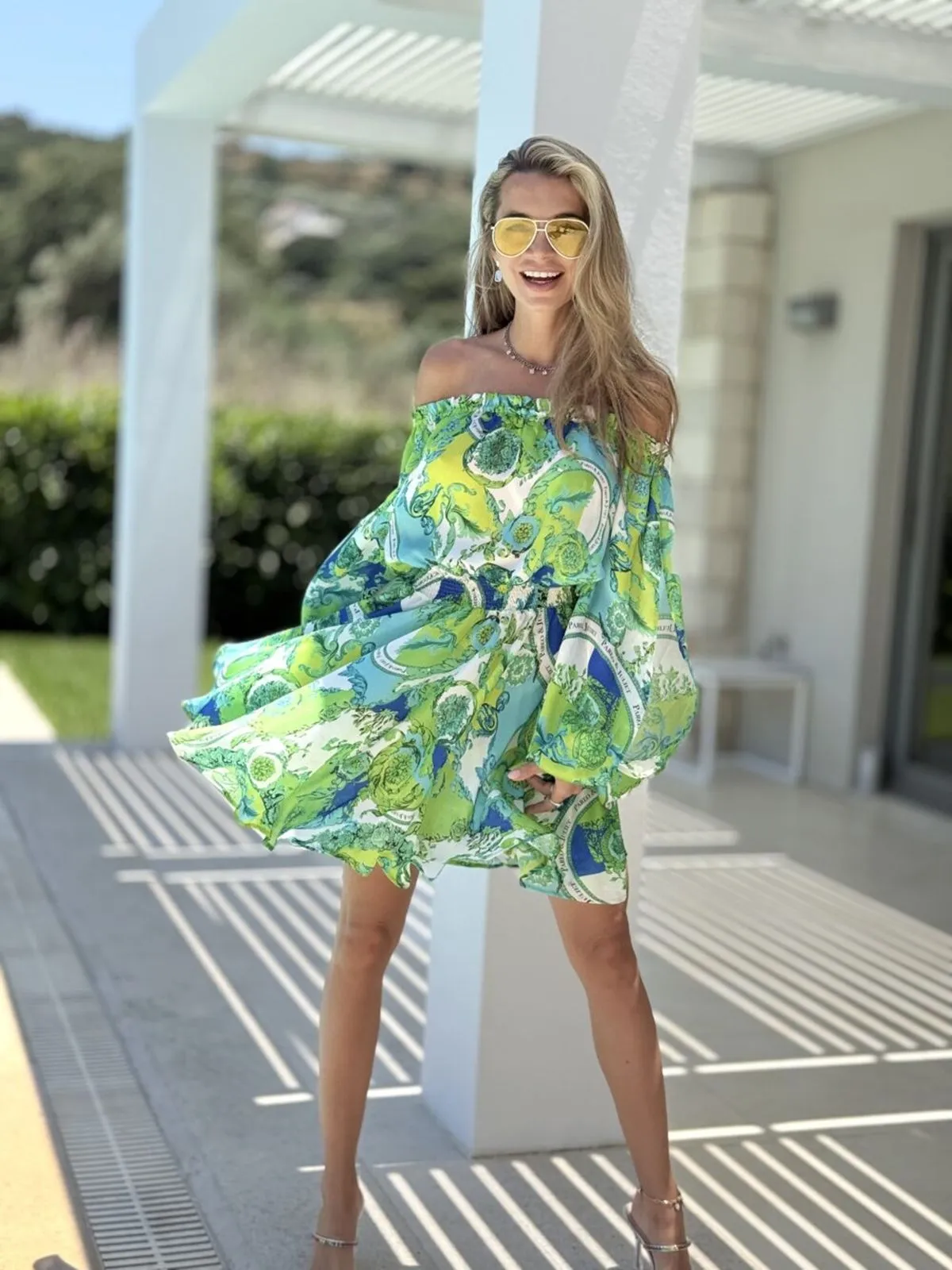 DODATEK PLAŻOWY PAREO&JULIET DAKOTA MARGARITA SHORT SUKIENKA