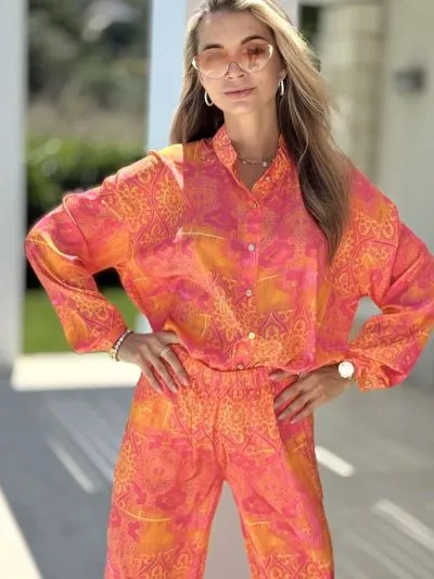 DODATEK PLAŻOWY PAREO&JULIET MAROKO SHIRT LADY KOSZULA